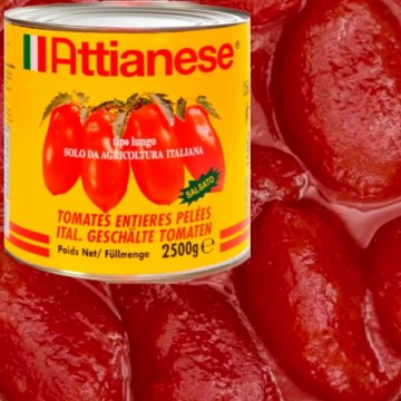 POMODORI PELATI ATTIANESE 3/1  BT 6